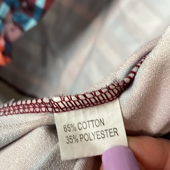 EUC plaid button up shirt - Picture 3 of 3